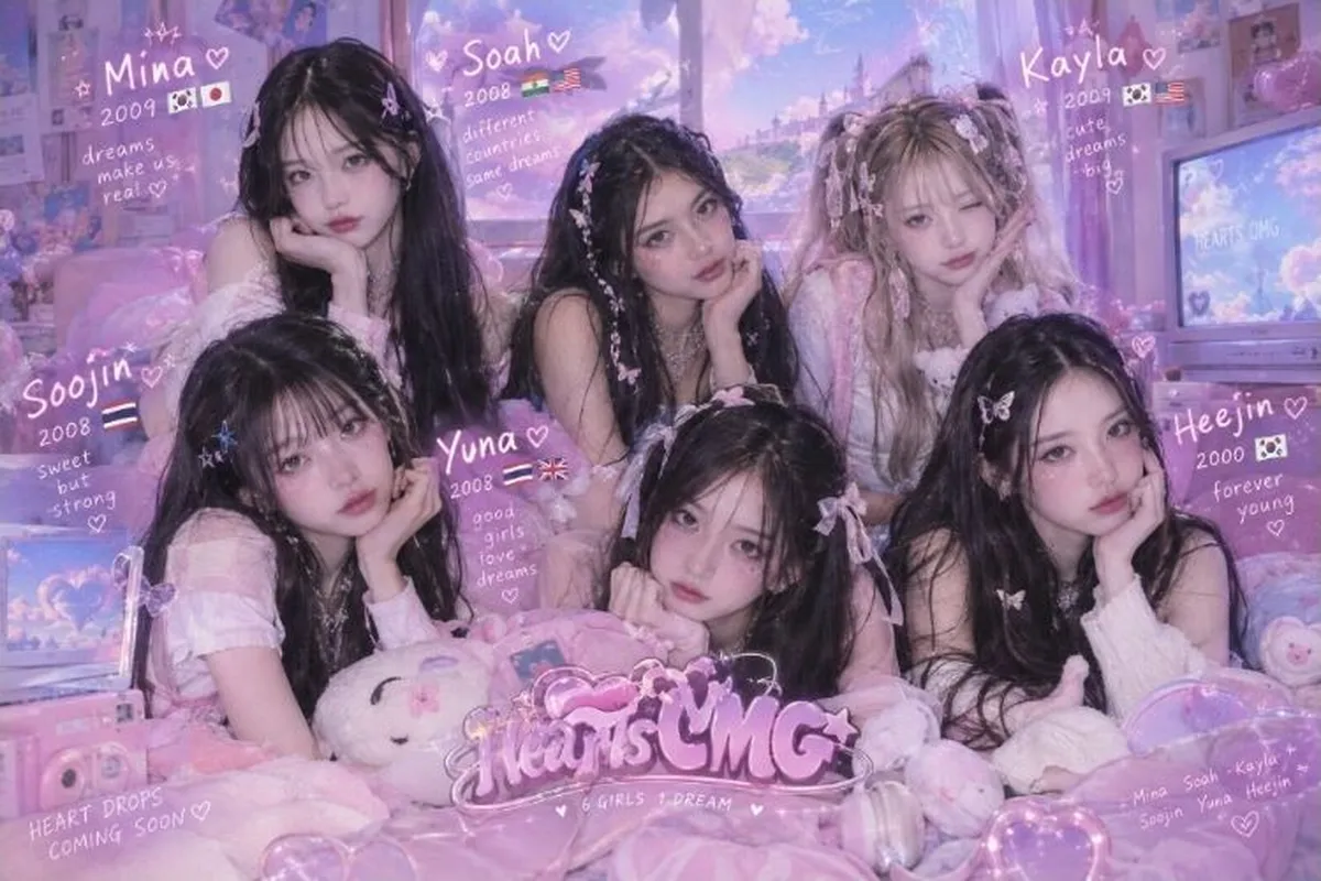 HEARTS GIRL cover