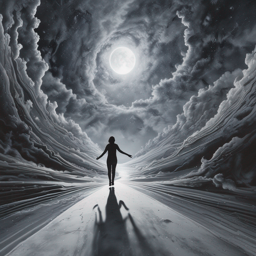 La Lune et Moi (Nini tiger cat)