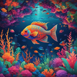 ゲームの海を泳ぐ熱帯魚（“しろこりGames”非公式イメージソング） by @cayce | Suno