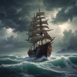 The Ghost Ship in the Harbor