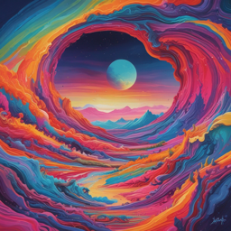 3D Magic Eye Illusion Stereo Landscape