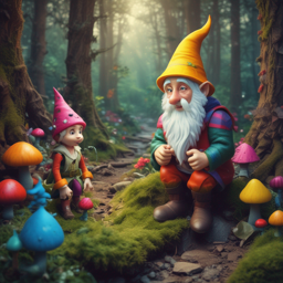 Весёлый эльф и мрачный гном (A cheerful elf and a gloomy dwarf) v2 Veles