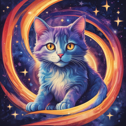A Cat Who Loves the North Star