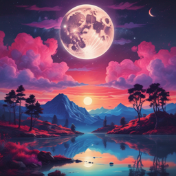 Because the moon is still beautiful