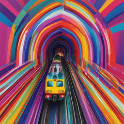 On the weekend train