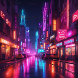 Neon utcákon