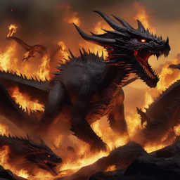 The Reign of Black Metal Dragons