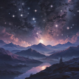 真夜中の星