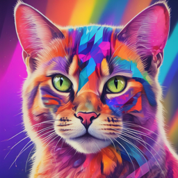 Neon Cat