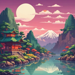 GBA-镜湖之上"On the lake surface like a mirror."