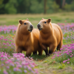  Capybara  B.F.F.