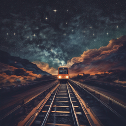 S-Bahn durch die Nacht