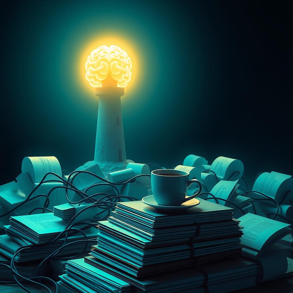 Headphones & A Cup Of Coffee